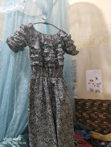 Free-size Stretchable Floral Gown