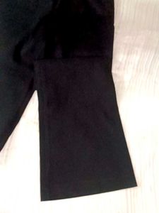Black Wide Leg Trousers