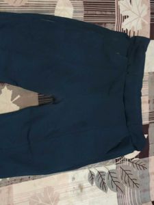 Blue Flare Leggings