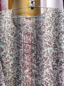 Floral Print Kurta Wth Pant Nd Dupatta