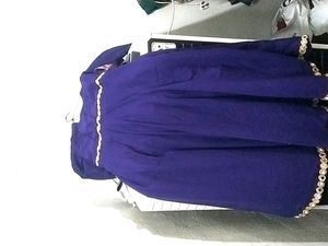 Long Frock With Churidar Salwar