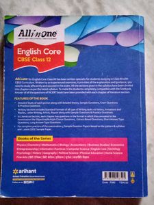 English Core Cbse Class 12 Guide