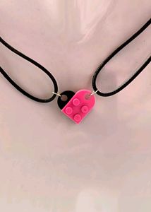 ^•°Lego Heart Necklace °•`~