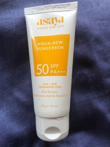 asaya Aqua Dew Sunscreen 50 SPF PA+++