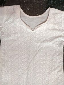White Short Kurti