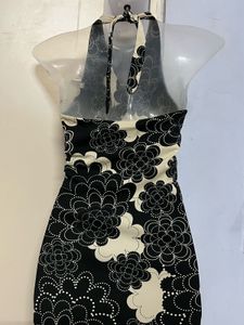 Yk2 Pinterest Floral Halter Dress