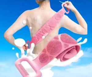 Pink Bath Back Scrubber