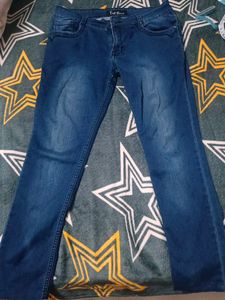Ladies Jeans Blue Colour
