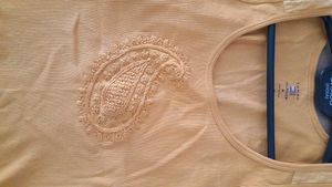 Tommy Hilfiger Hand Emb Rib Tank Top With Flaws