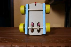 Wooden Bunny Pull Toy