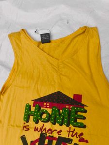 Yellow Tank Top