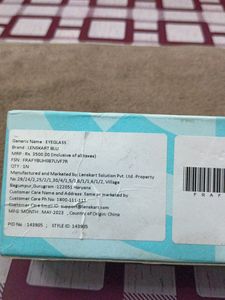Lenskart M Size Frame For Men Women