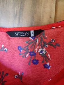 Cute red Singlet Top