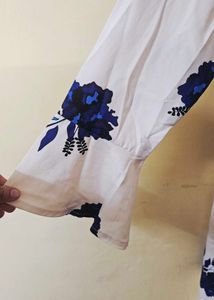 Floral Off-Shoulder Dress