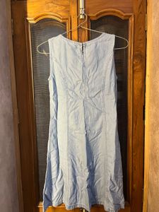 Vintage Denim Sleeveless Dress