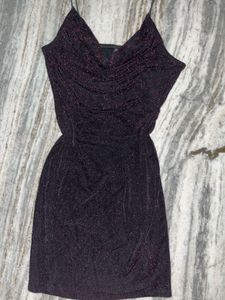 H&amp;M GLITTERY/SHIMMER BODYCOM DRESS