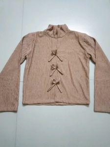 NUDE CROP TOP - For Women