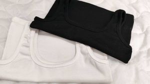 Tank Tops - Black &amp; White COMBO
