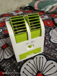 Mini Air Fan cooler with ice chamber