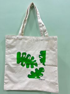 Leaf Print Tote Bag