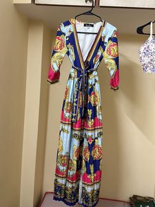 Combo Of Maxi Dress And Bralette Top