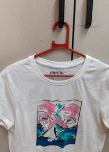 White Crop Top
