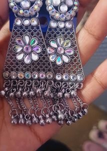Oxidised Earrings