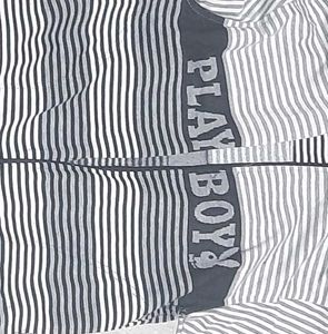 Playboy Striped Zip-Up jacket