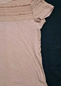 Nude Coloured Western Top