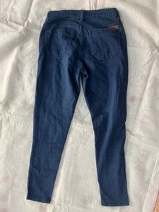 Blue Ankle Legth Jeans
