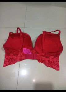 Red Lace Bra (lasenza)
