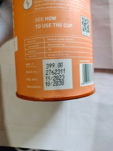 Sirona Pad Free Period Menstrual Cup (Medium)