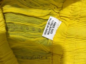 Beautiful Yellow Ethnic Skirt From INA Market