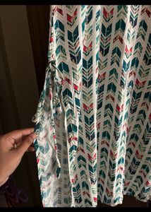 Multicolour Rayon Kurta