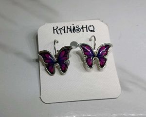 Butterfly Drop Earrings