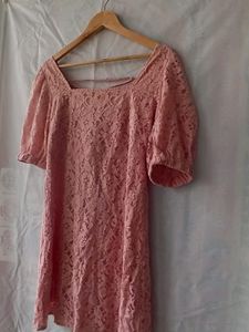 One Piece Peach Color Dress ( Girls)