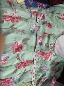 Floral Beaded Flowy Top