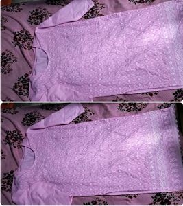 New Chikankari Kurti