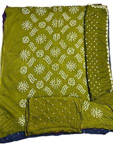 Premium Bandhani Dress Materials Set