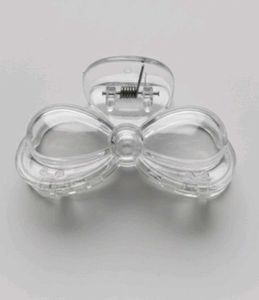 Clear Butterfly Hair Claw Clip