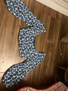 Guess Crop Top Fancy Full Sleeve Brand