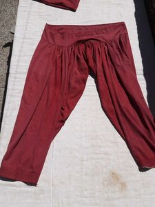 Red Suit with Accent