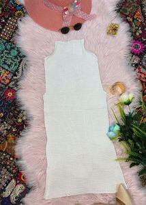 Old Money White Vintage Classic Dress