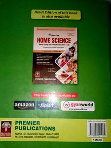 Home Science Class XI Textbook