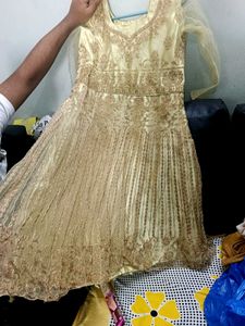 HEAVY ZARI WORK SHARARA DRESS