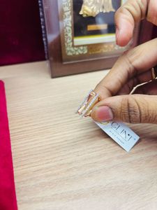 Pure 925 Silver Rose Gold Ring