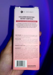 Korean Collagen Boosting Secret Ampoule