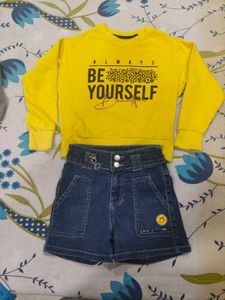 Zudio T Shirt With Love Kins Pant