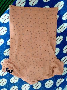 Stylish Peach Polo T Shirt