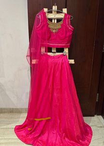 New Pink Lehenga Choli Set
